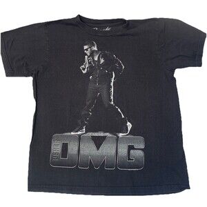Kids Size Large L Usher OMG Shirt Concert Bravado USA Tour